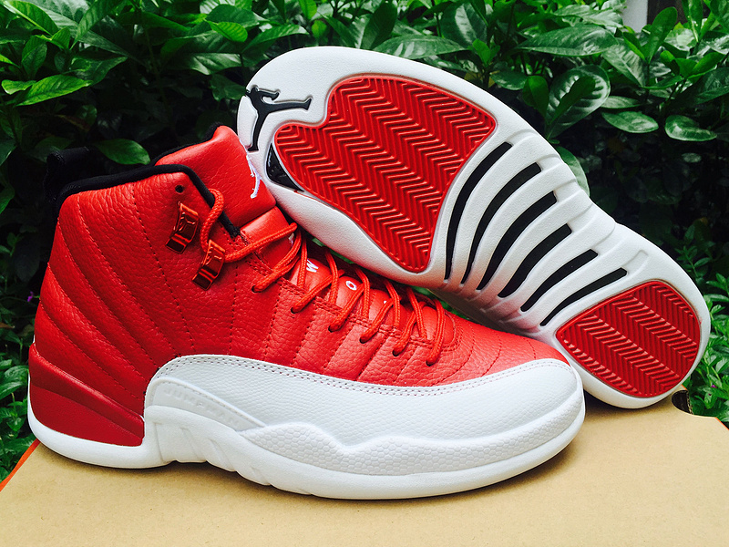 Classic Air Jordan 12 Gym Red Shoes - Click Image to Close